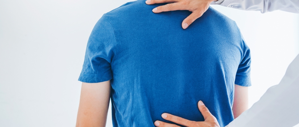 image of a back exam