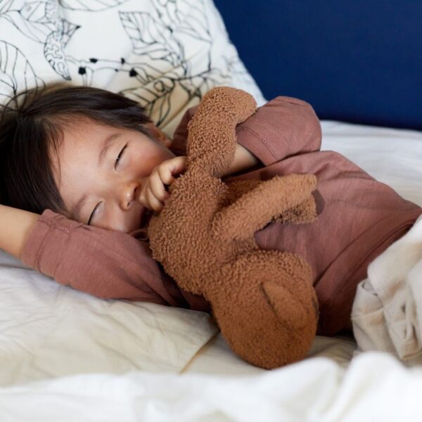 child sleeping well