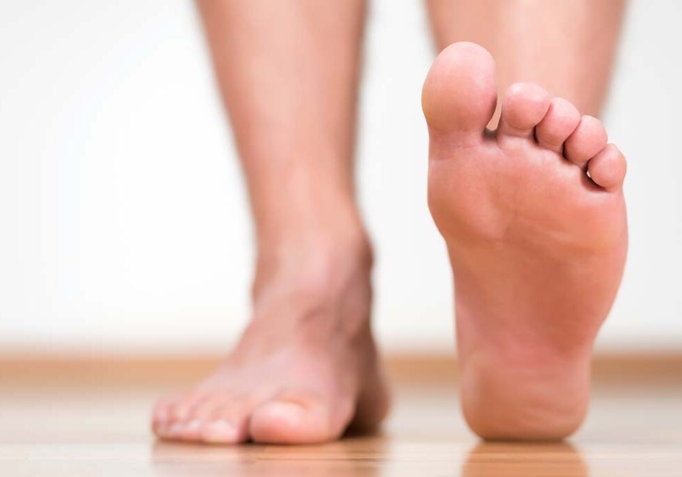 bottom of foot