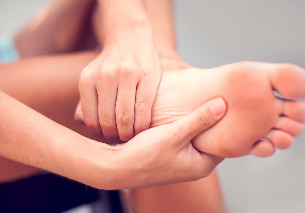 hurt foot